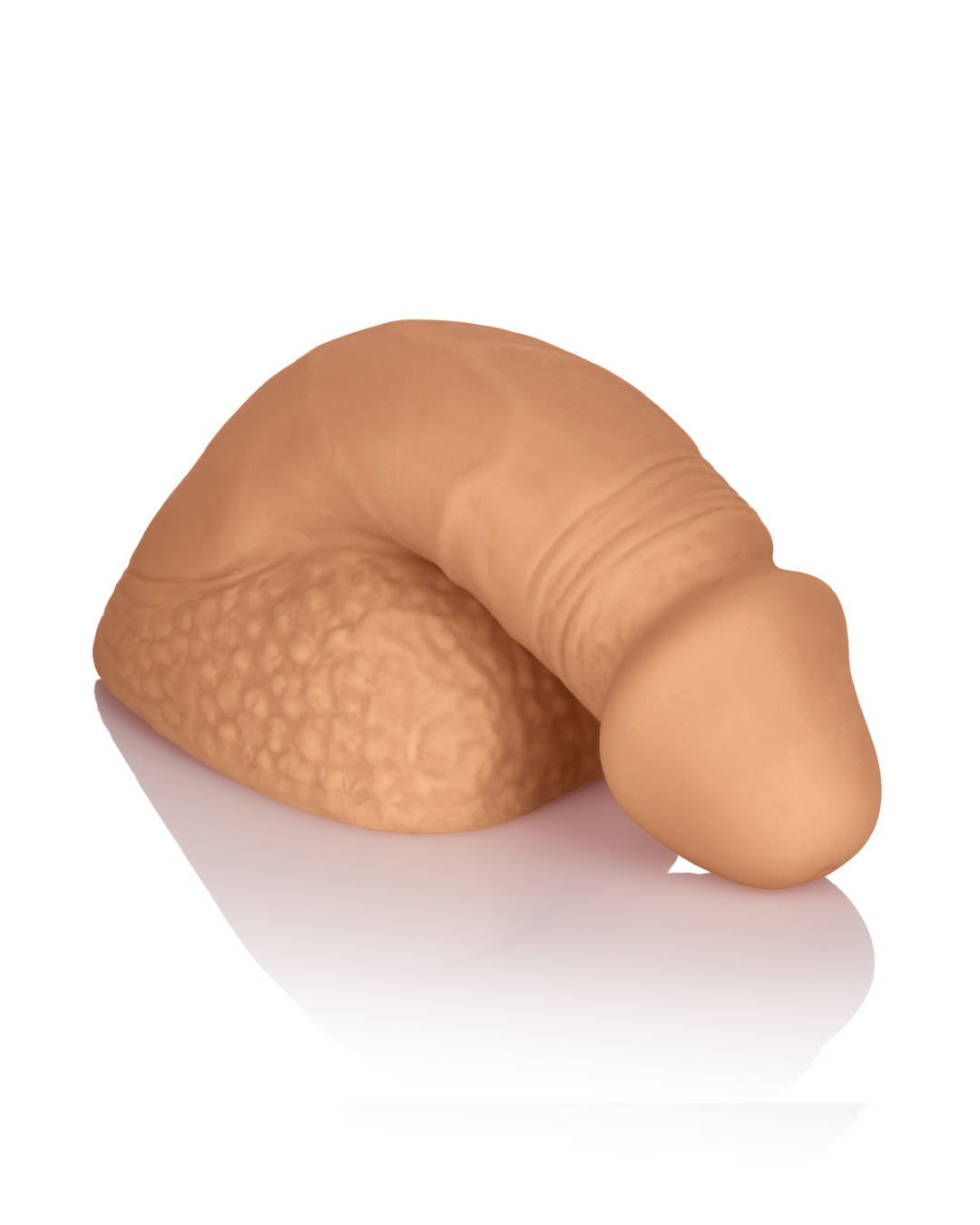 Packer Gear Silicone Packing Penis 4 Inch - Caramel