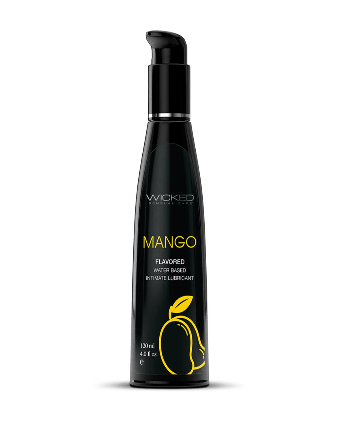 Wicked Aqua Mango Flavored Water Based Lubricant Various Sizes