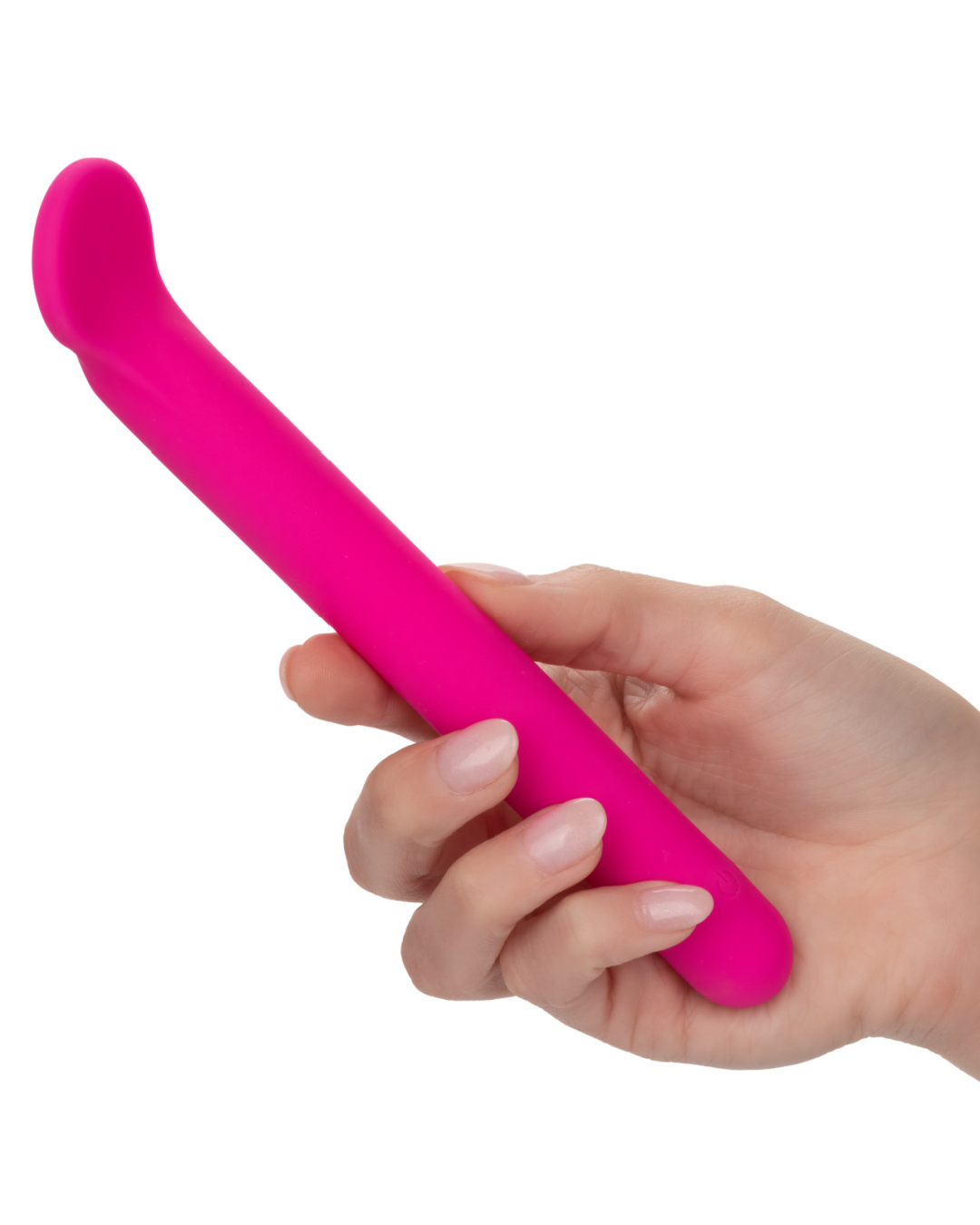 Bliss Clitoriffic Broad Tip Clitoral Vibrator in model's hand
