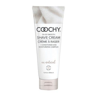 Coochy Oh So Smooth Shave Cream - Au Natural (Fragrance Free) 7.2