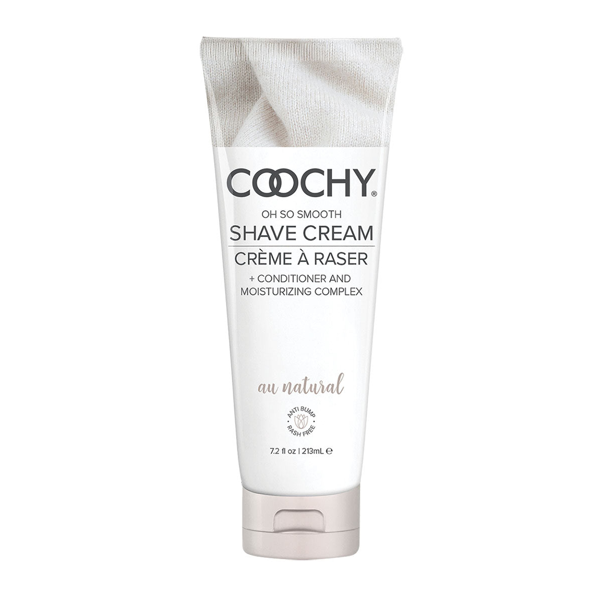 Coochy Oh So Smooth Shave Cream - Au Natural (Fragrance Free) 12.5