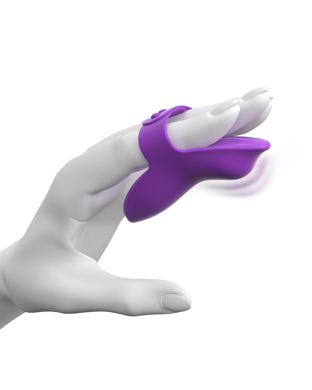 Fantasy For Her Waterproof Finger Vibrator with Strap