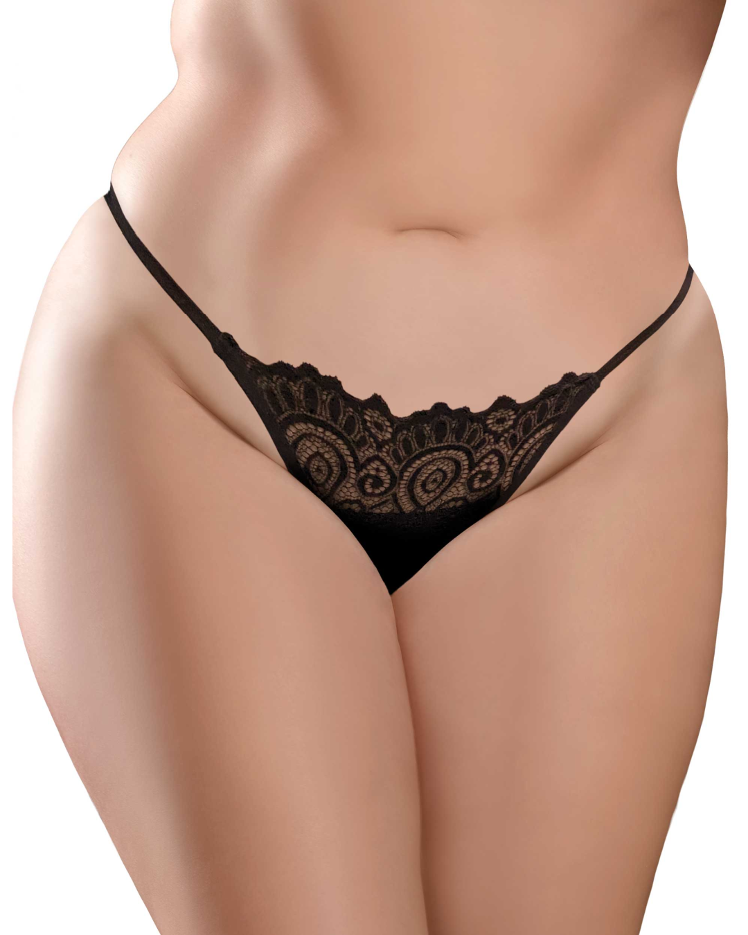 Hookup Lace Peek-a-Boo Vibrating Panties