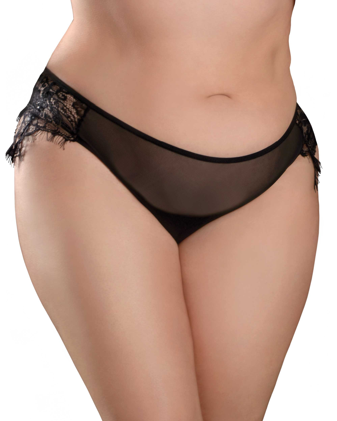 Hookup Princess Vibrating Panties with Remote Bullet + Butt Plug - Size XL-XXL