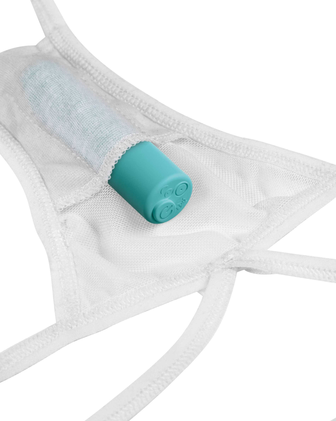 Hookup White G-String Vibrating Panties
