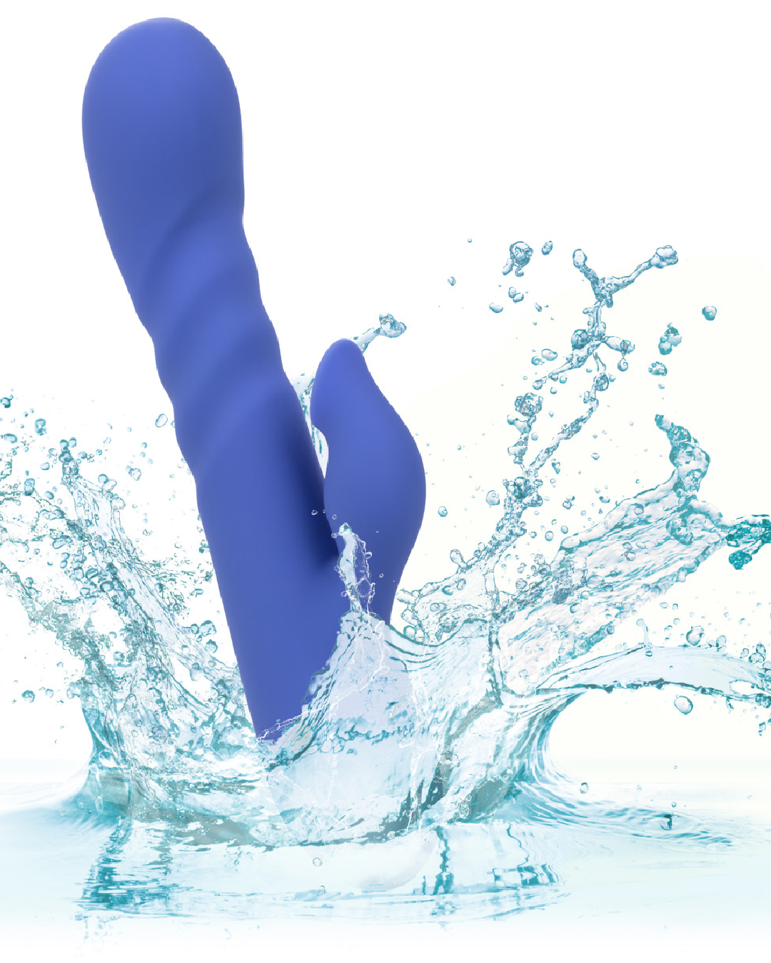 California Dreaming LA Love Rabbit Vibrator with Clitoral Suction in water