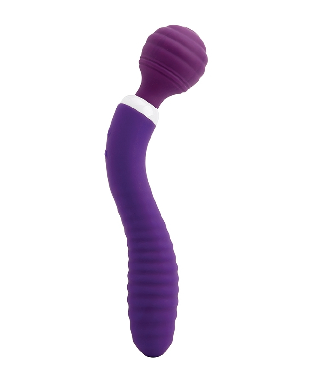 Nubii Lolly Double Ended Bendable Wand - Purple upright