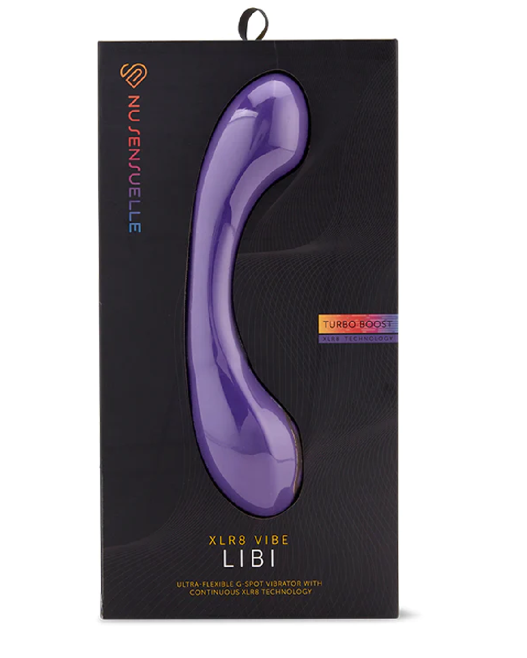 Sensuelle Libi Flexible G-Spot Vibrator - Purple box