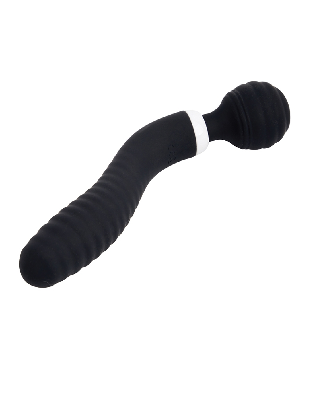 Nubii Lolly Double Ended Bendable Wand - Black angled view