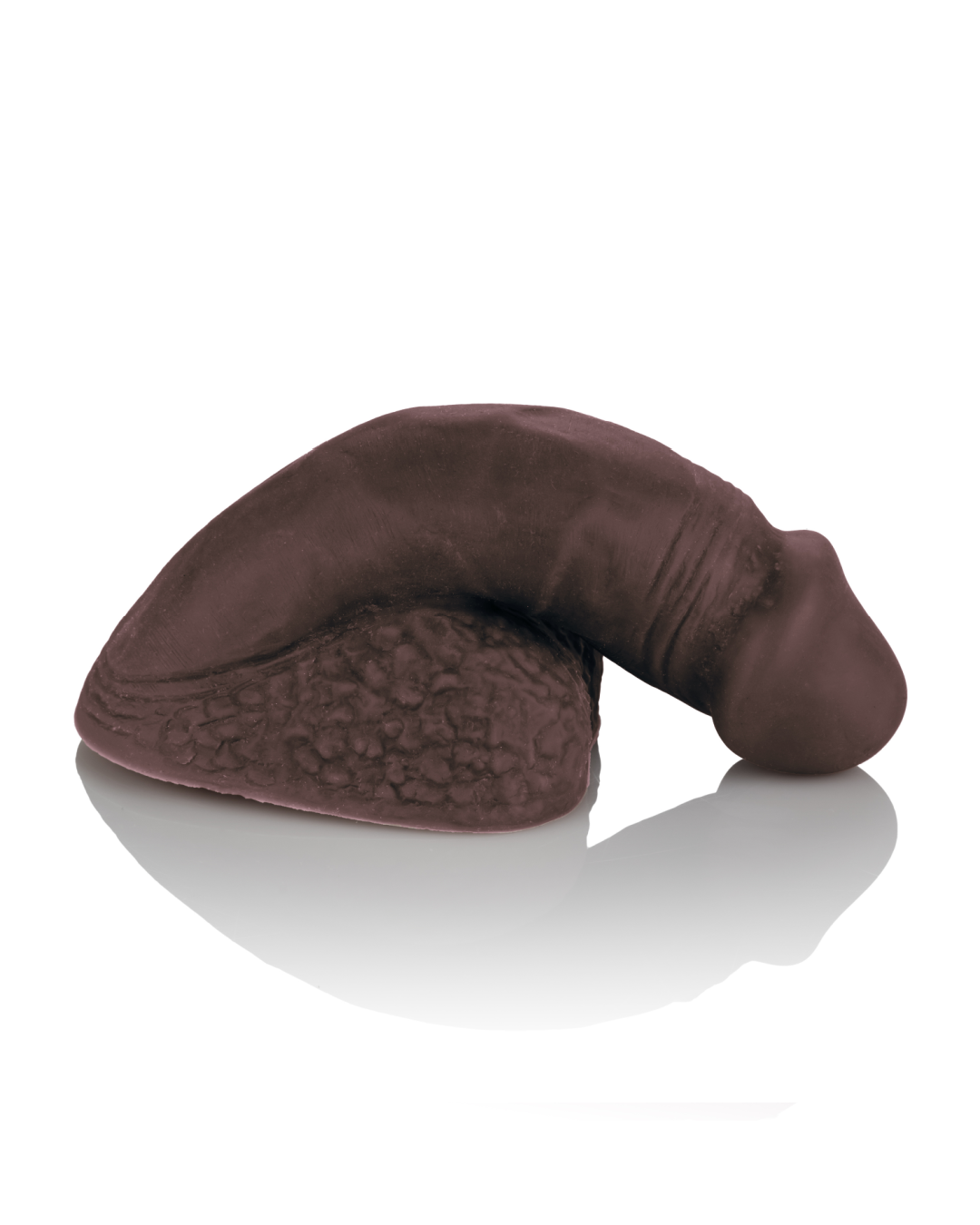 Packer Gear Silicone Packing Penis 5 Inch - Chocolate