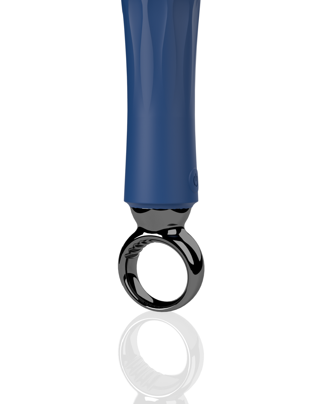 Screaming O Primo Wand Vibrator with Finger Loop close up of handle and finger loop