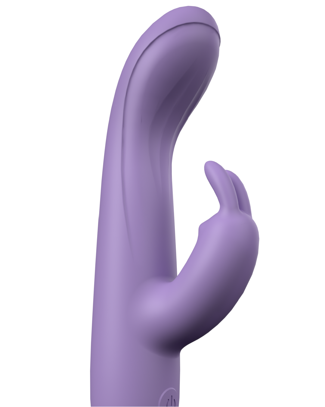 Screaming O Primo Rabbit Vibrator with Finger Loop close up of shaft and rabbit ears
