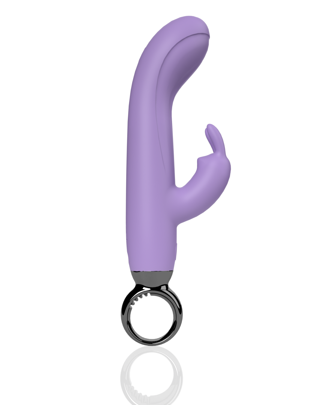 Screaming O Primo Rabbit Vibrator with Finger Loop side view