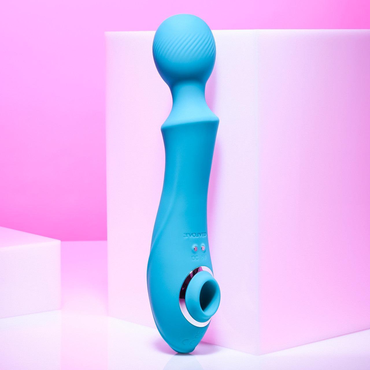 Wanderful Clit Sucker and Wand Vibrator in One | Betty's Toy Box PleasureCurve Wanderful Clit Sucker and Wand Vibrator in One | Betty's Toy Box PleasureCurve