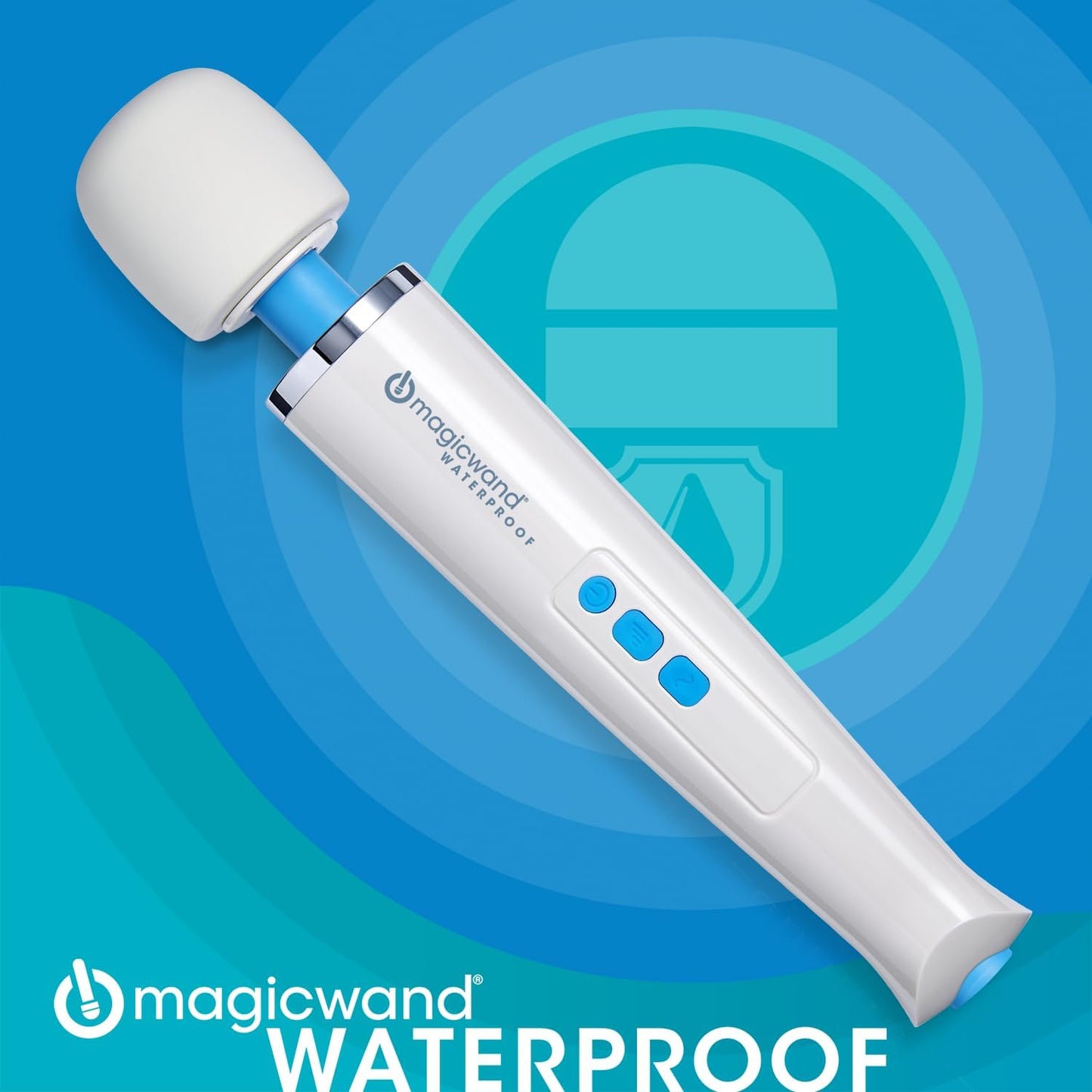 Magic Wand Waterproof Rechargeable Cordless Vibrator