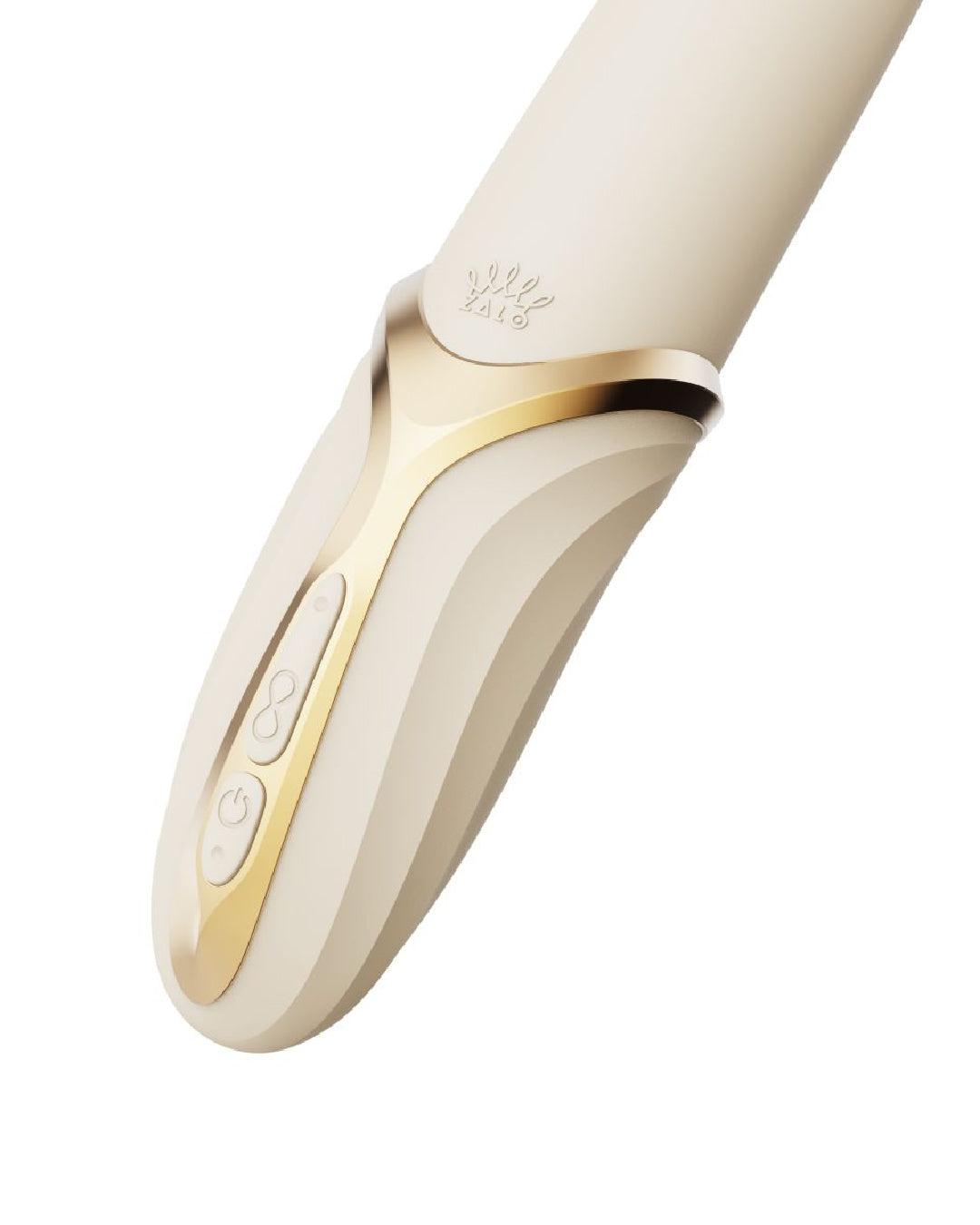 Zalo Eve Warming Tongue Vibrator - White handle