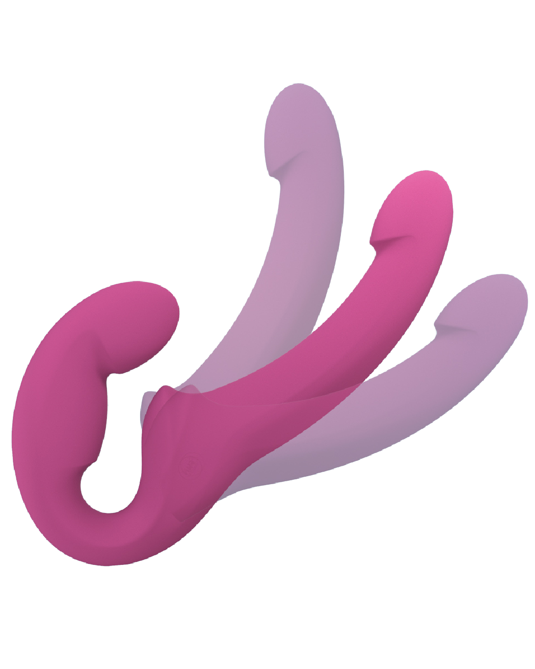 Fun Factory Share Lite Silicone Double Dildo - Blackberry