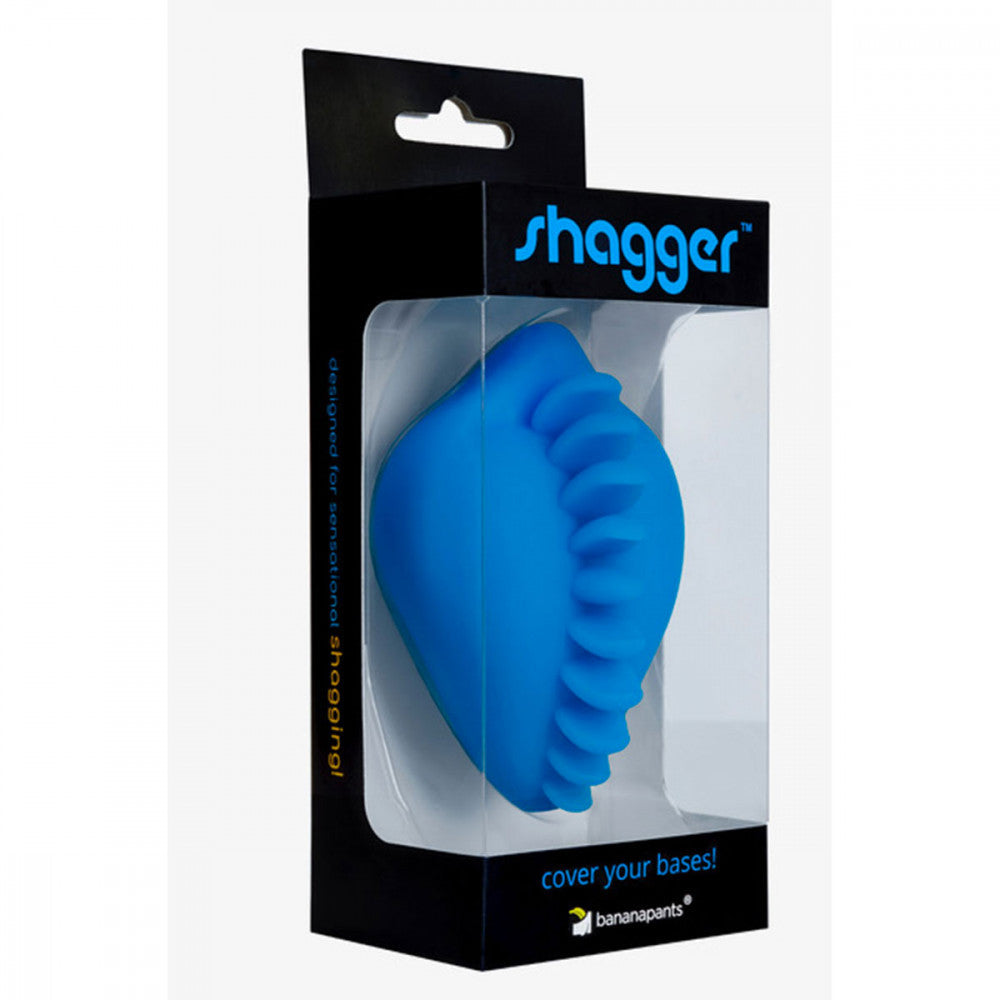 Shagger Stimulation Cushion Dildo Accessory by Bumpher product box on white background