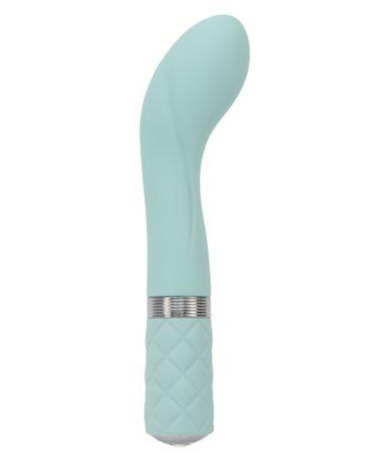 Pillow Talk Sassy G-spot Vibrator by BMS - Teal