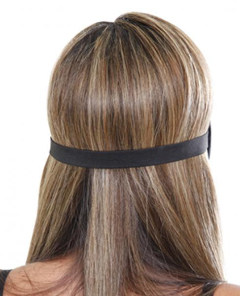 Deluxe Fantasy Love Mask Black back