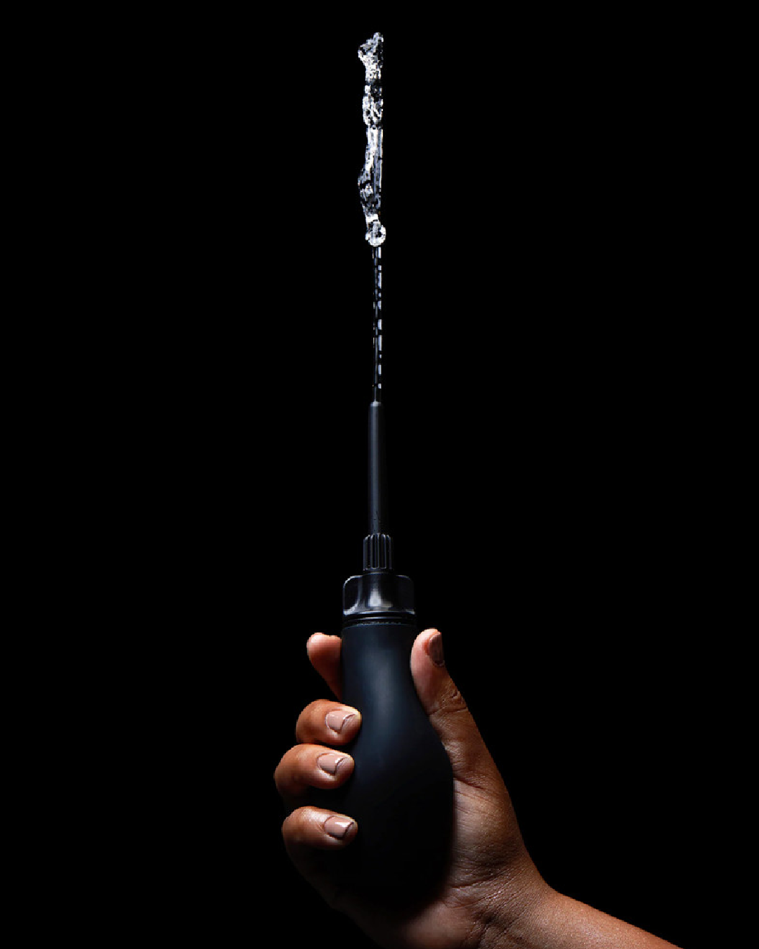 Du Premium Silicone Douche - Black
