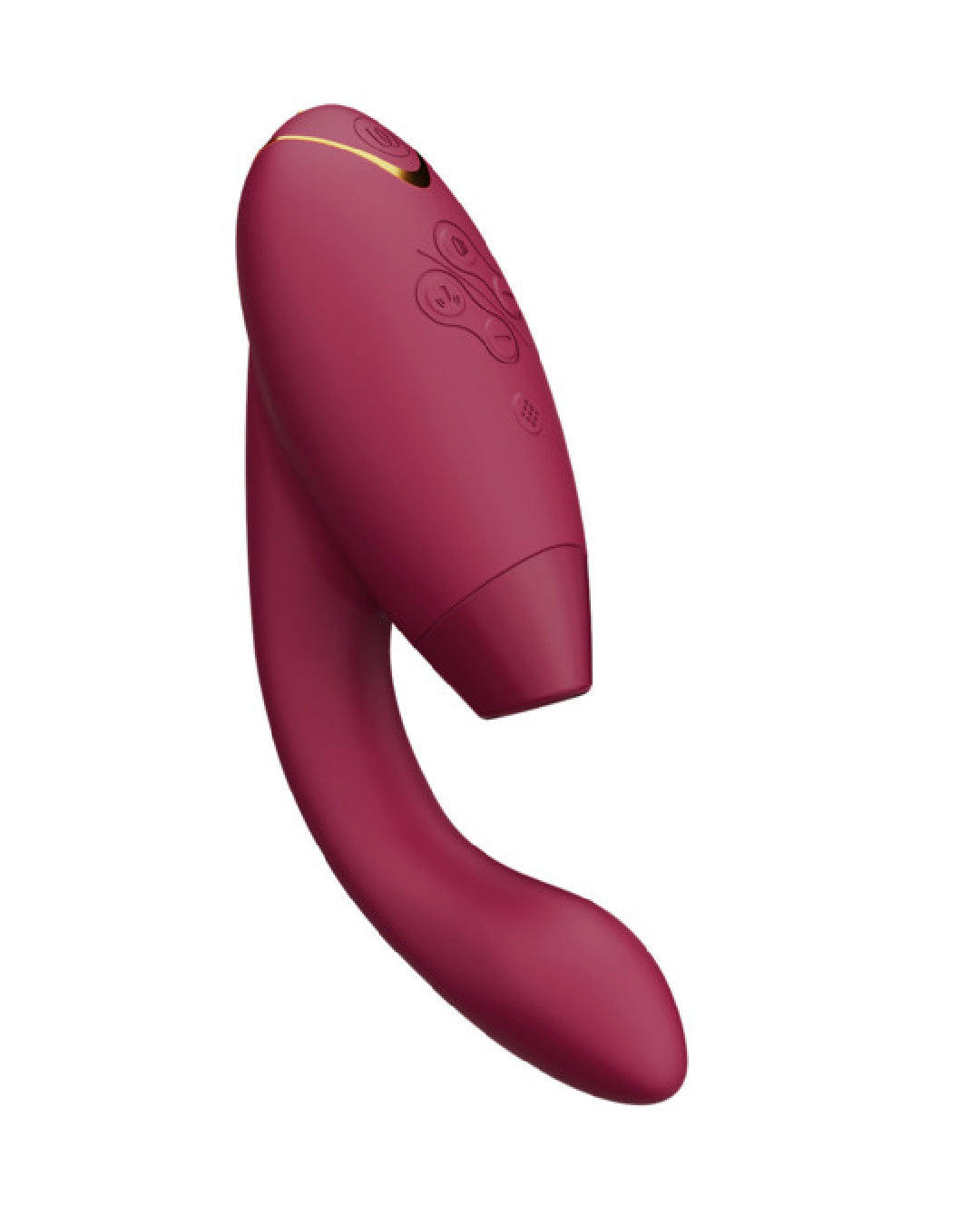 Womanizer Duo 2 Pleasure Air Clitoral & G-Spot Rabbit - Bordeaux