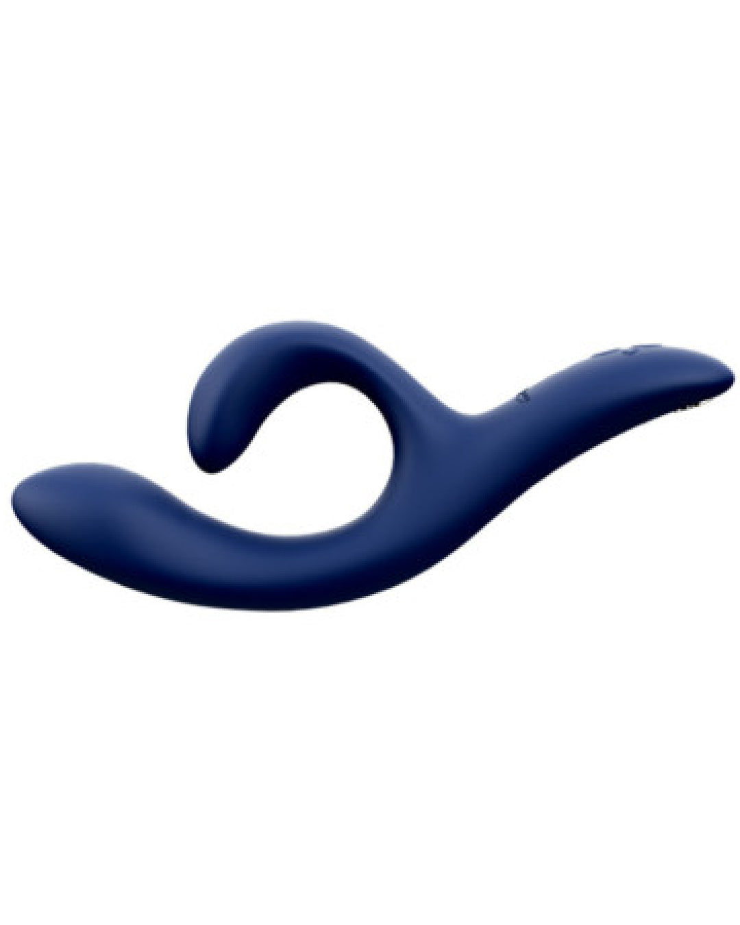 We-Vibe Nova 2 Powerful Flexible G-Spot Rabbit Vibrator - Blue sideview