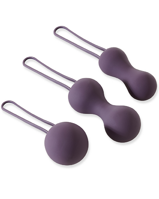 Je Joue Ami Kegel Ball Exerciser Set - Purple sideview