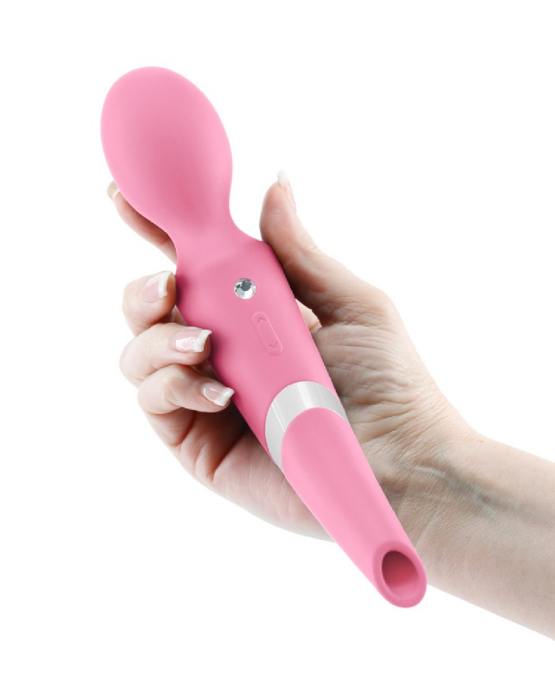 Sugar Pop Aurora Double Ended Air Pulsation Vibrator - Pink