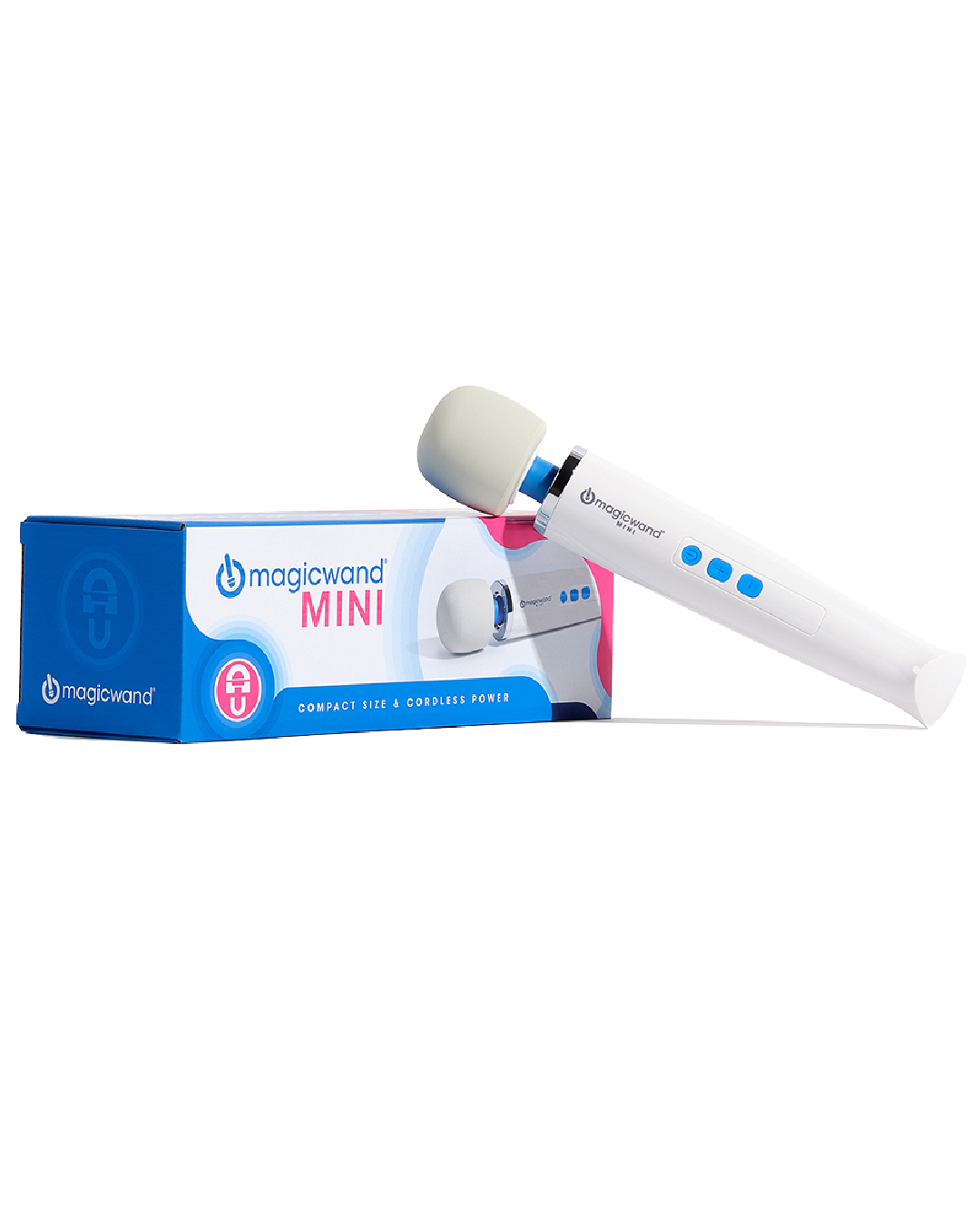 Magic Wand Mini Cordless Rechargeable Vibrator with the box