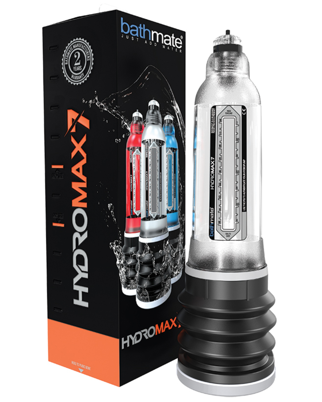 Bathmate Hydromax 7 Penis Pump - Clear