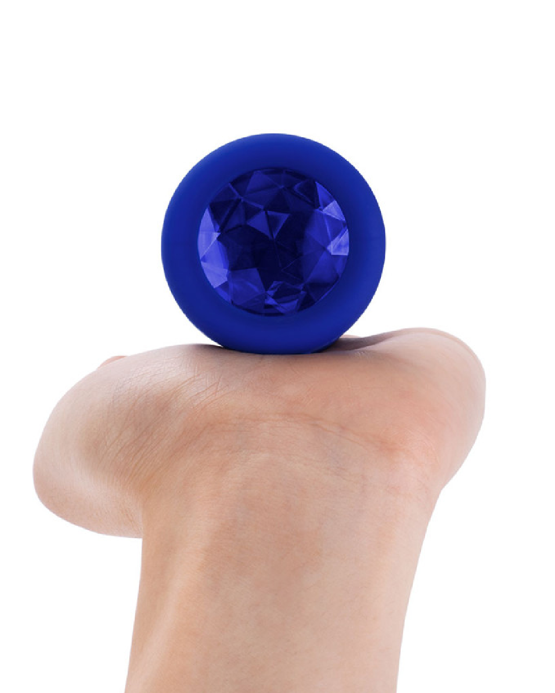 B-vibe Vibrating Jewel Anal Plug L/XL - Sapphire Blue