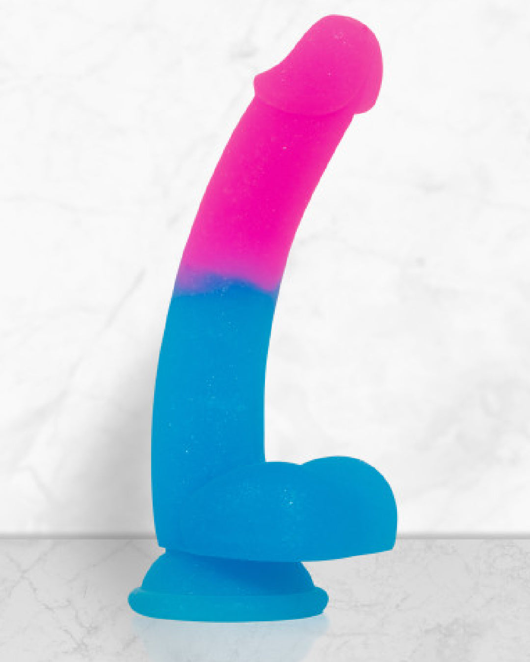 Avant Chasing Sunsets Mermaid Dildo sideview on grey background