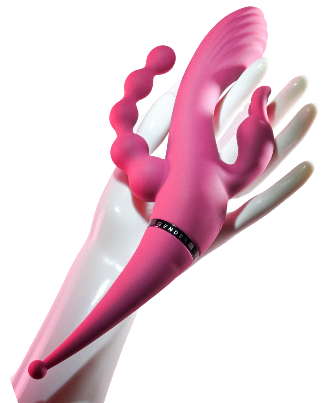 Four By Four Quadruple Stimulation 3 Motor Ultra Powerful Vibrator