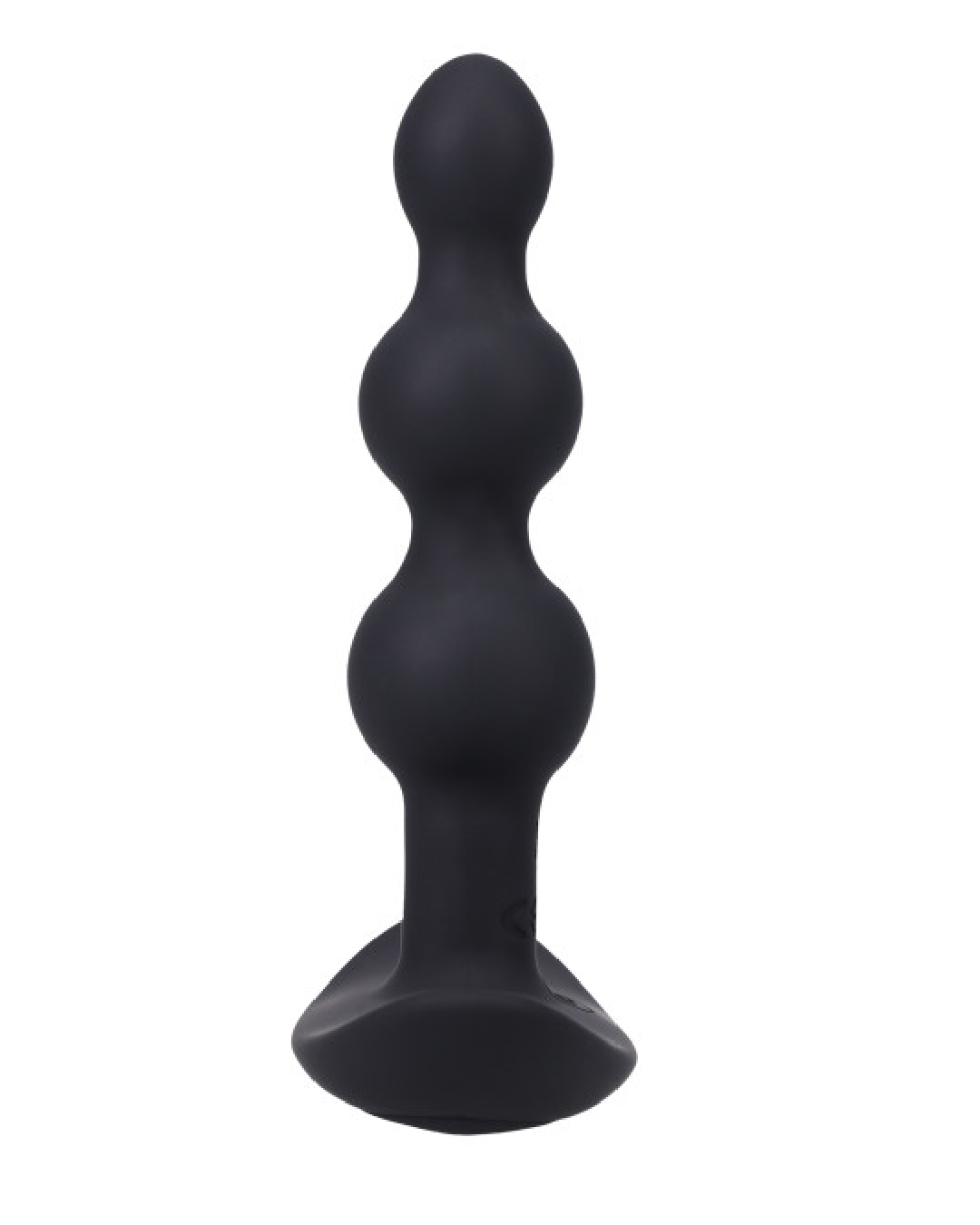 A-Play Beaded Vibrating Anal Beads with Remote - Black