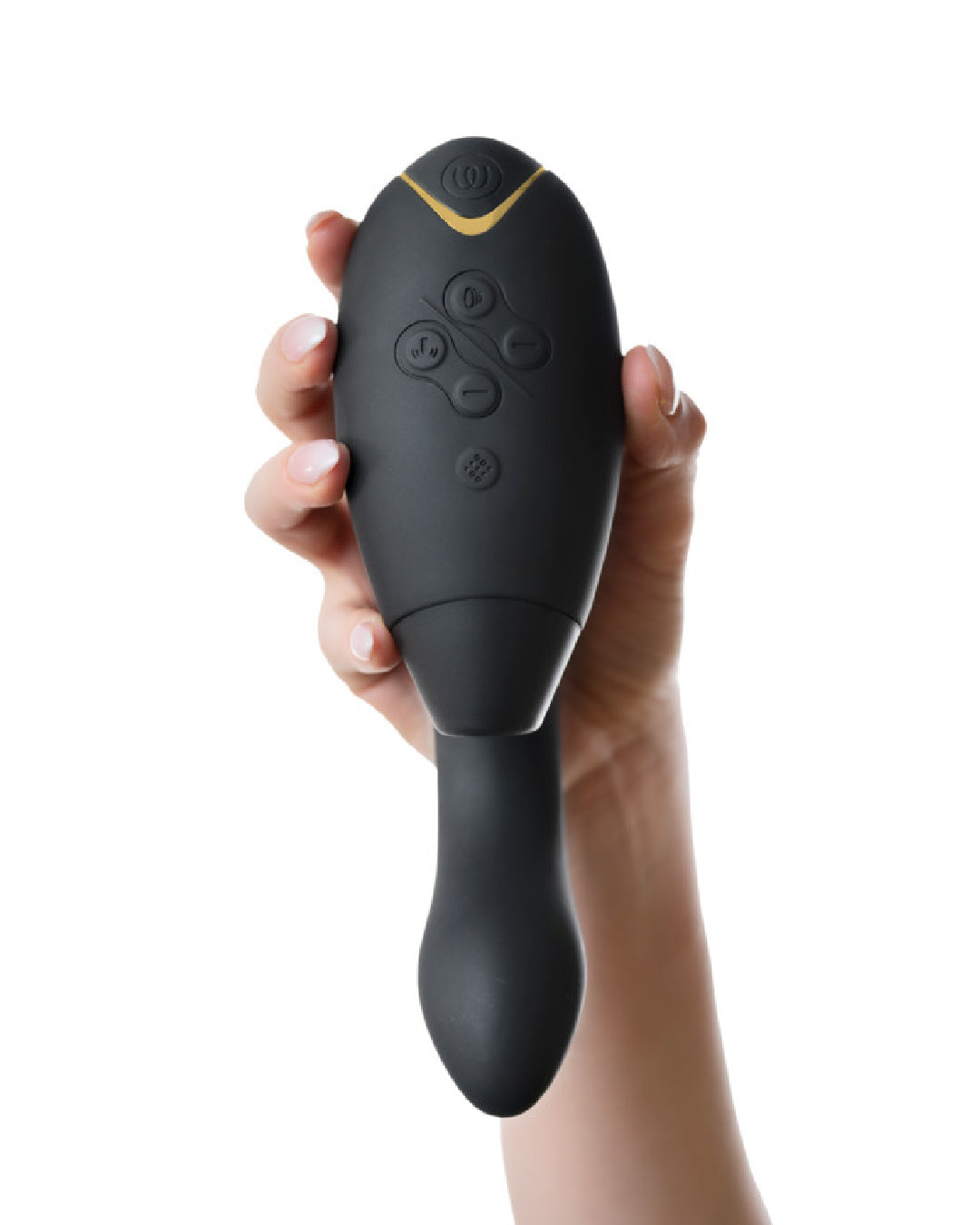 Womanizer Duo 2 Pleasure Air Clitoral & G-Spot Rabbit - Black