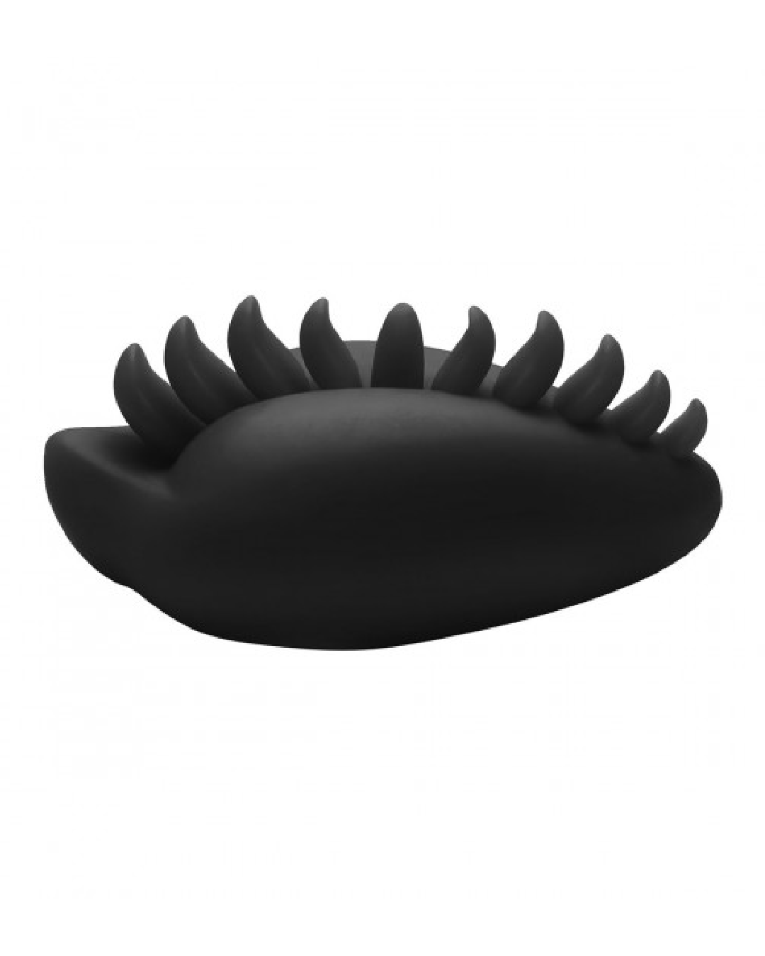 Shagger Extreme Textured Dildo Base for Harness Play by Bumpher - Black