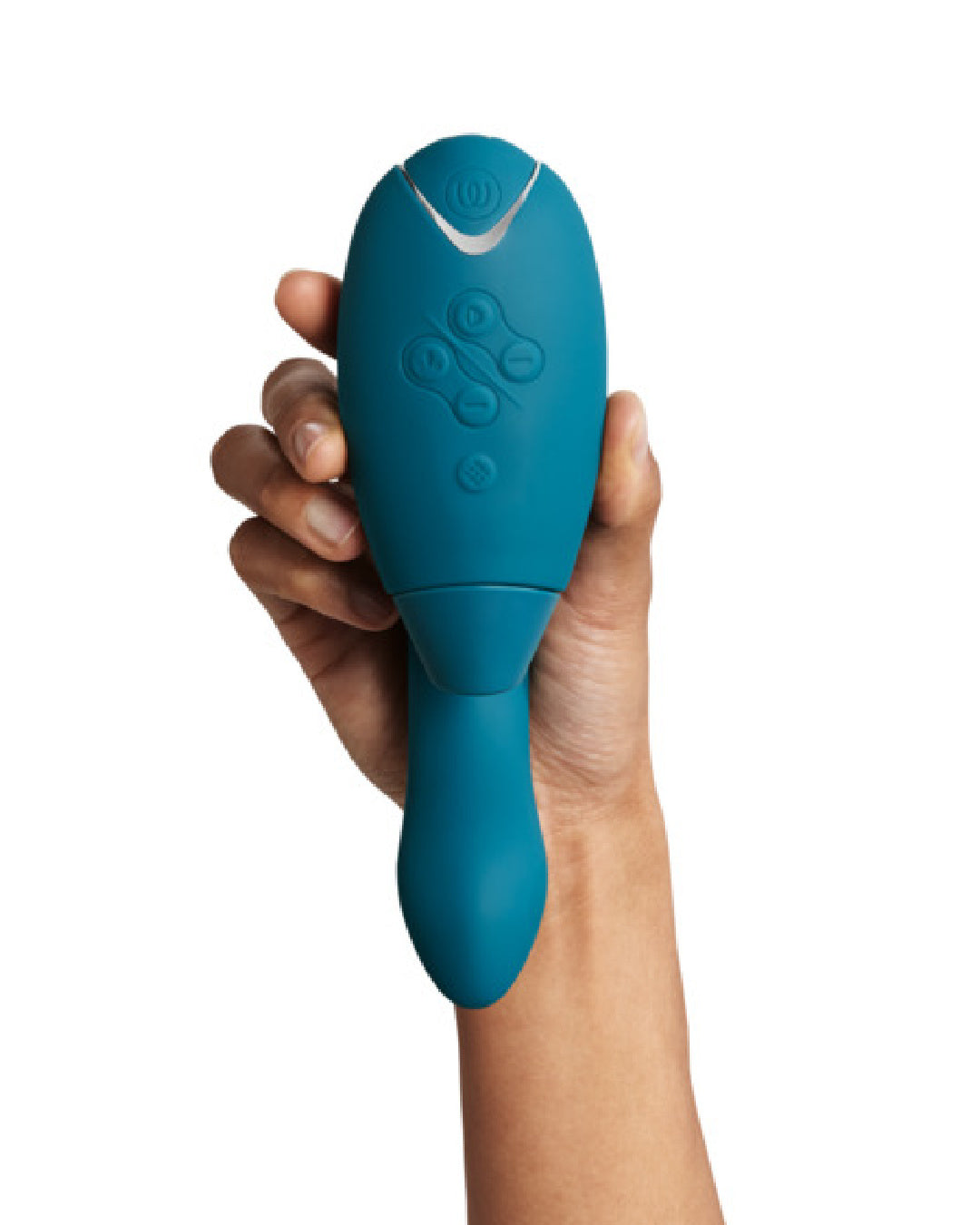 Womanizer Duo 2 Pleasure Air Clitoral & G-Spot Rabbit - Petrol Blue
