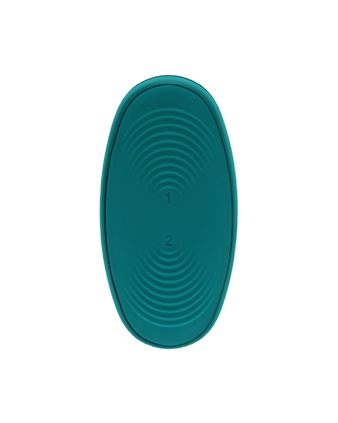 Tryst V2 Bendable Multi Purpose Vibrator with Remote - Teal remote control on a white background