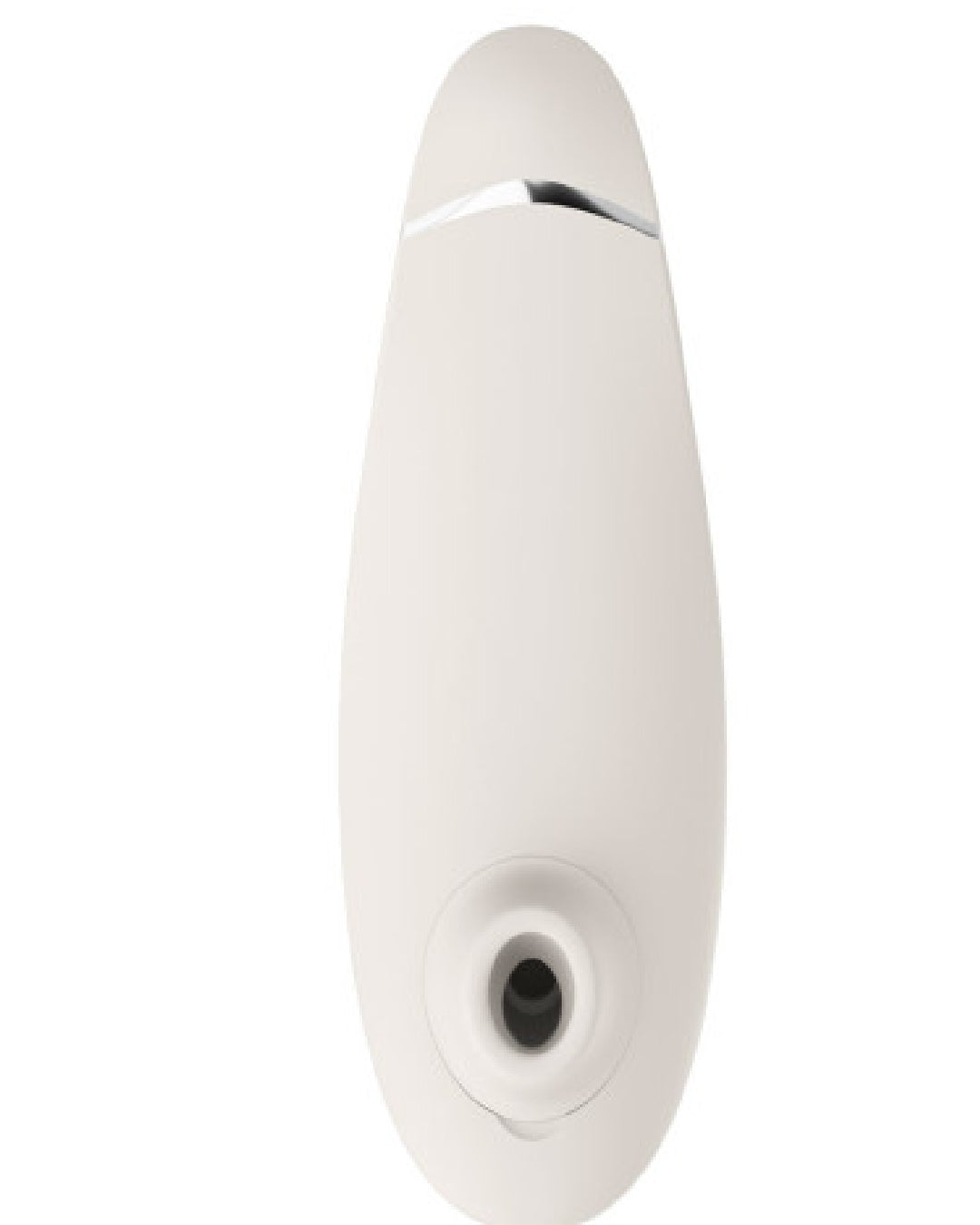 Womanizer Premium 2 Pleasure Air Clitoral Stimulator - Warm Gray front view