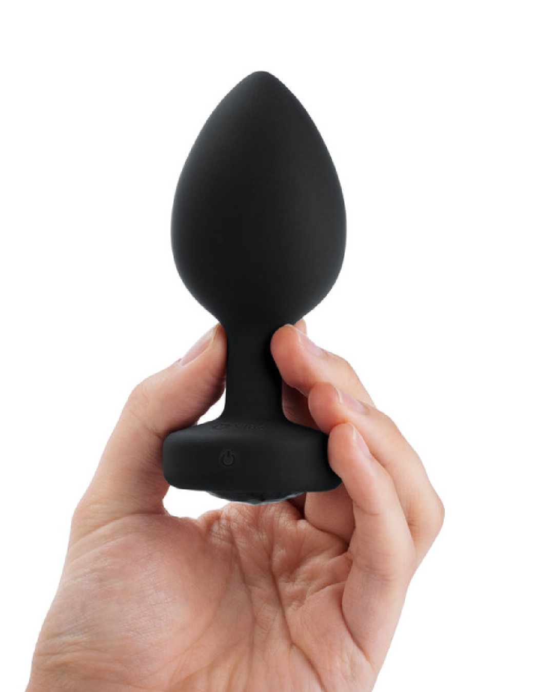 B-vibe Vibrating Jewel Anal Plug 2 XL - Black