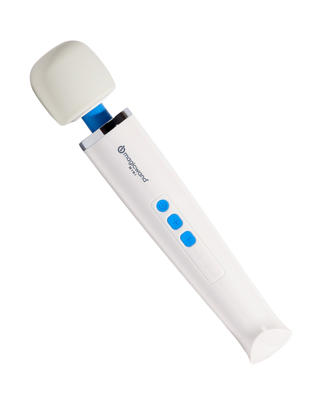Magic Wand Mini Cordless Rechargeable Vibrator on white background