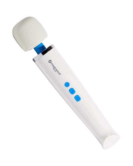 Magic Wand Mini Cordless Rechargeable Vibrator on white background