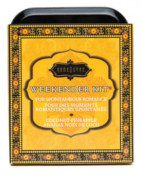 The Kama Sutra Weekender Kit - Coconut Pineapple outer tin