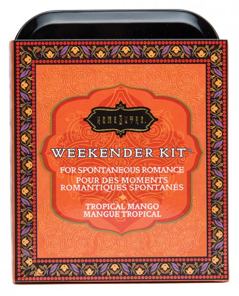 The Kama Sutra Weekender Kit - Tropical Mango outer tin