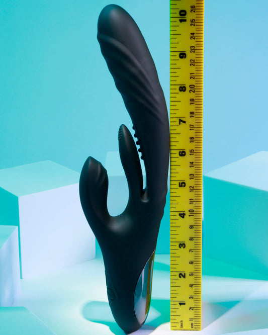 Playboy Rapid Rabbit Thrusting Vibrator with Flapping Shaft