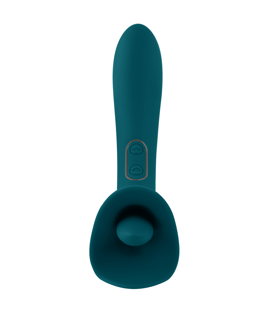 Playboy True Indulgence Dual Ended Flicking Tongue Vibrator - Green