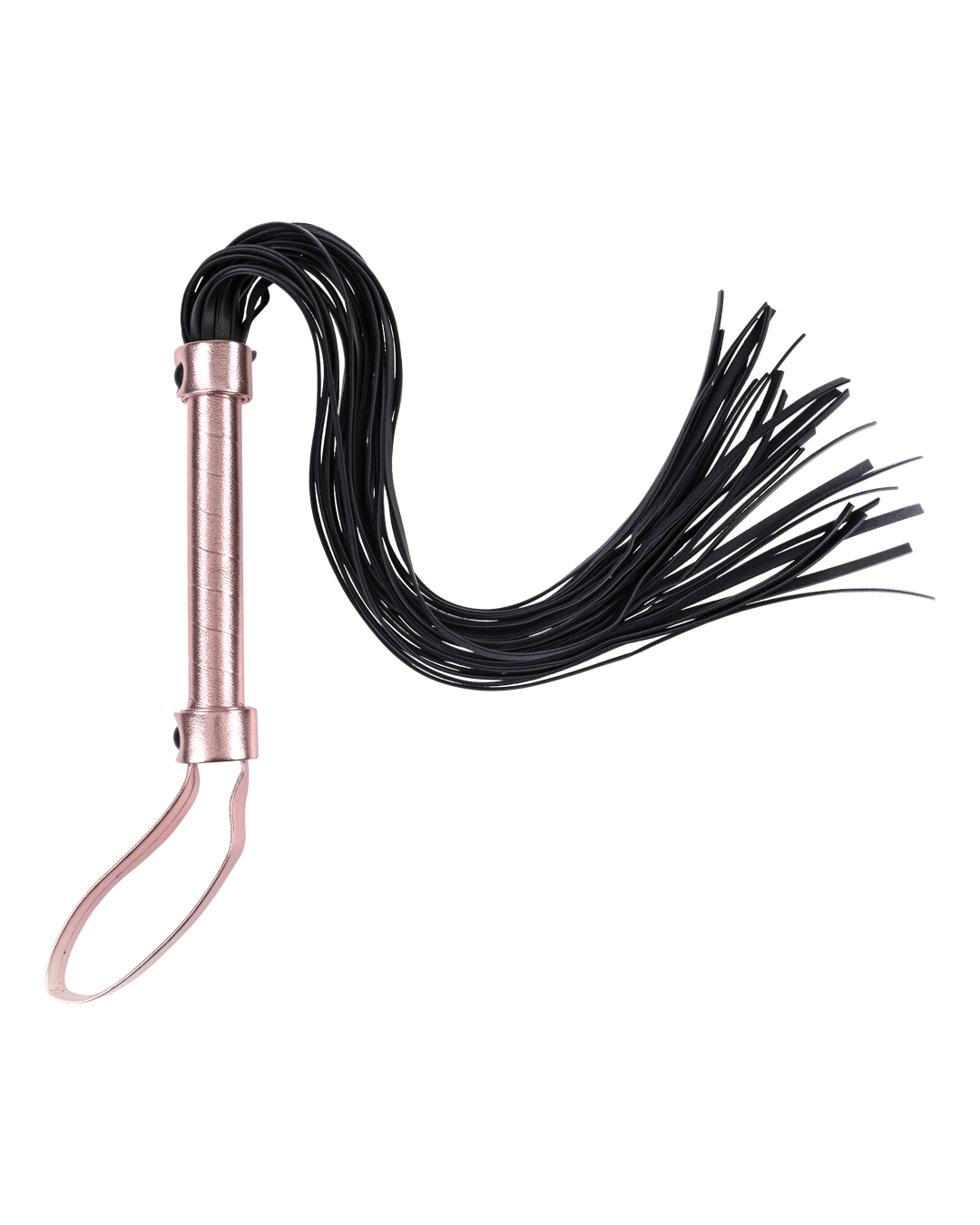 Sex And Mischief Brat Flogger upright on white background