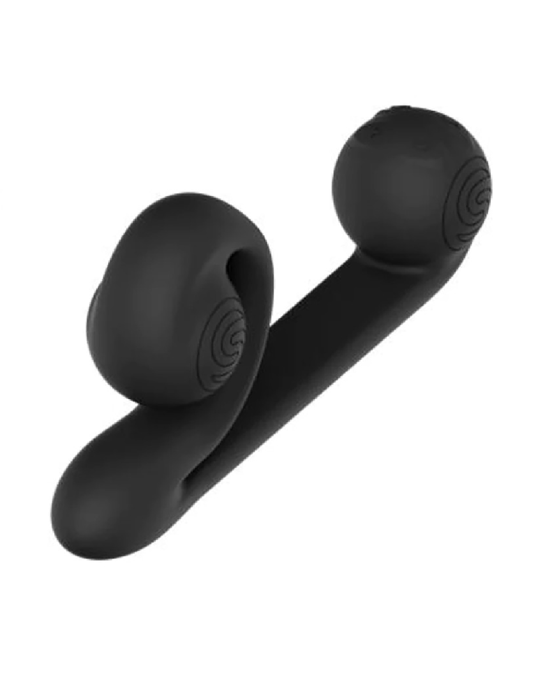 The Snail Ultra Powerful 2 Motor Dual Stimulating Vibrator - Black