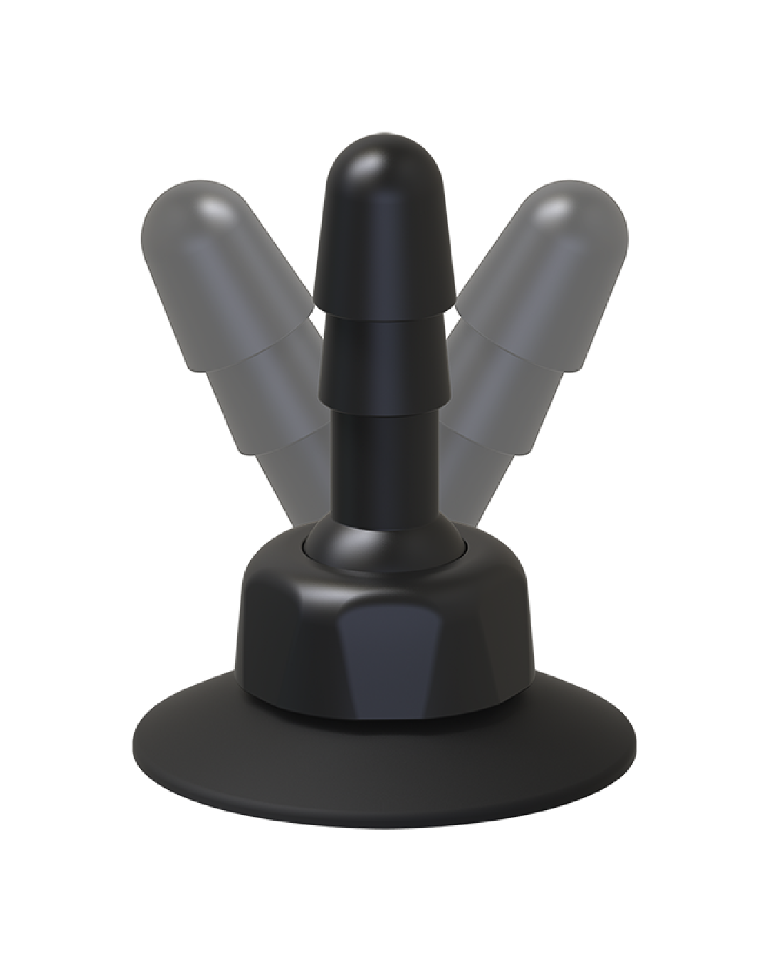 Vac-U-Lock Deluxe 360° Swivel Suction Cup Plug